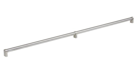 Metallbügel edelstahlfarbig