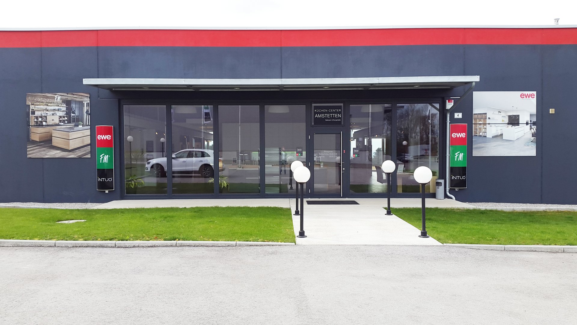 ewe Flagship Partner Küchen-Center Amstetten | Ballwein & Burgstaller | Gebäude ewe Flagship Partner Küchen-Center Amstetten | Ballwein & Burgstaller | Gebäude