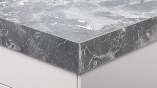 Abbildung einer Arbeitsplatte mit 40 mm Stärke