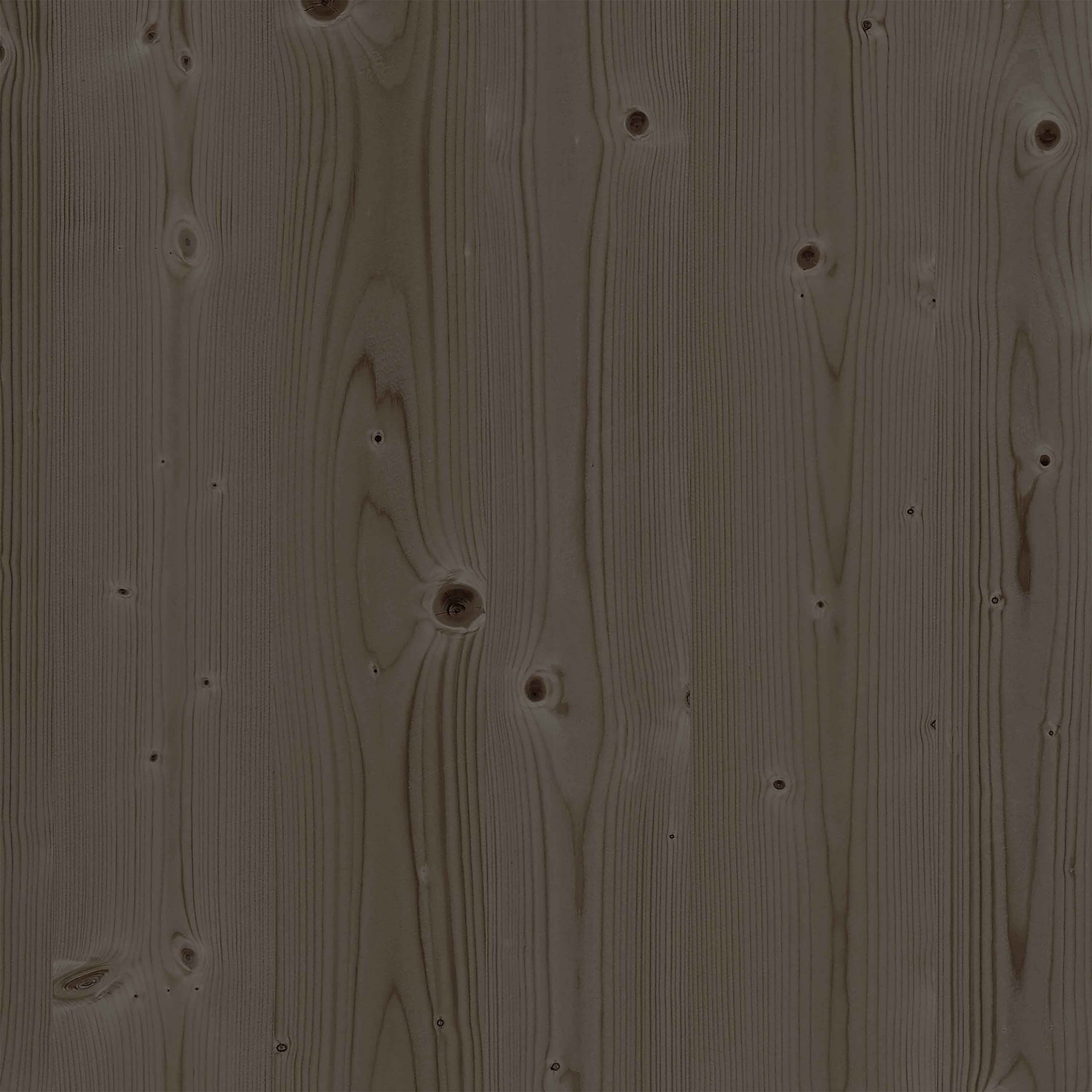 Farbkachel in rauchfichte furniert