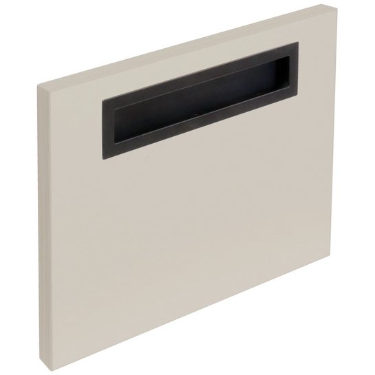 Griffmuschel in schwarz