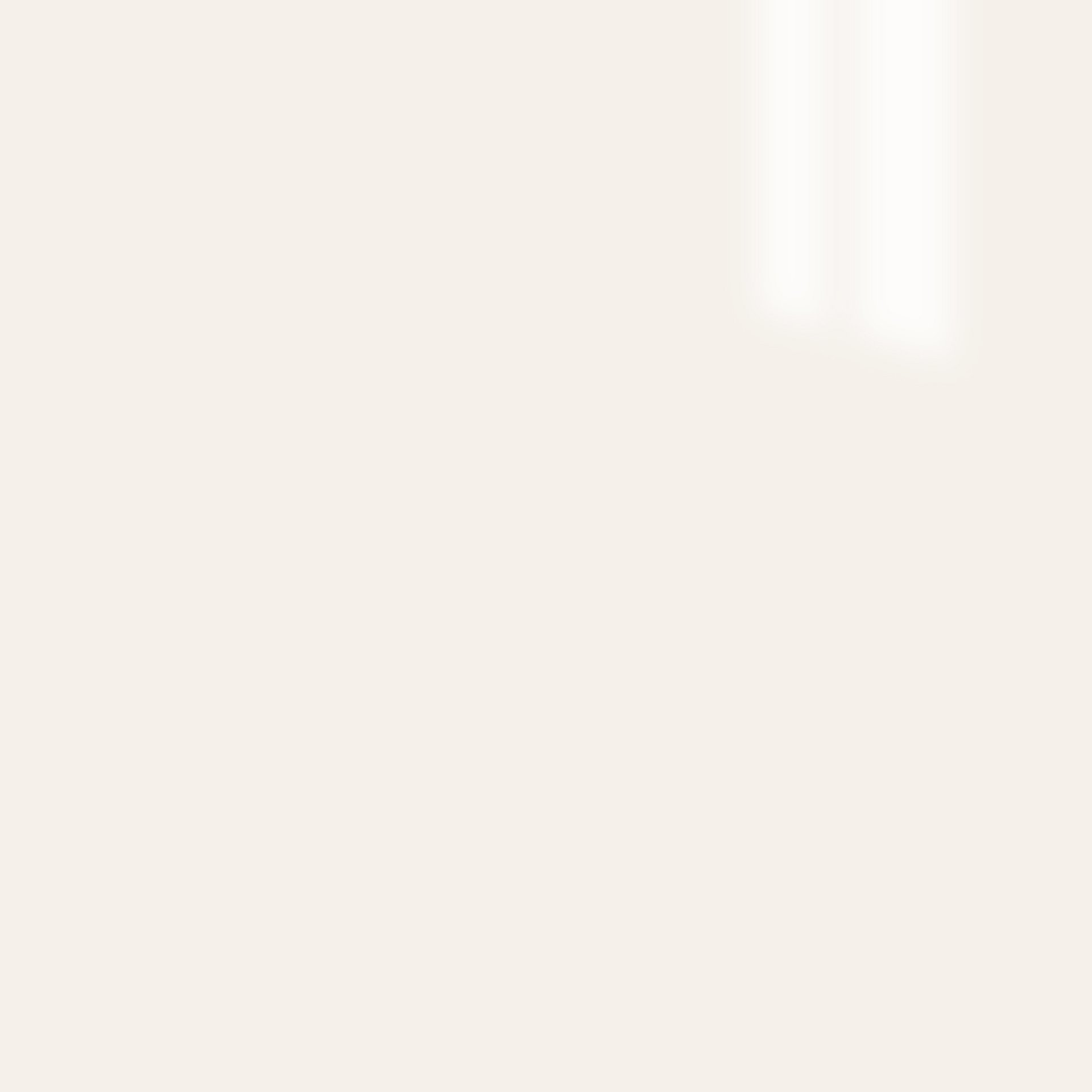 Farbkachel in panna Hochglanz